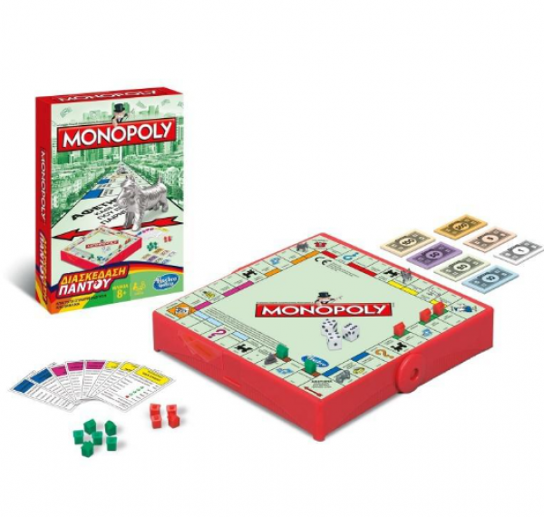 MONOPOLY GRAB AND GO/TRAVEL