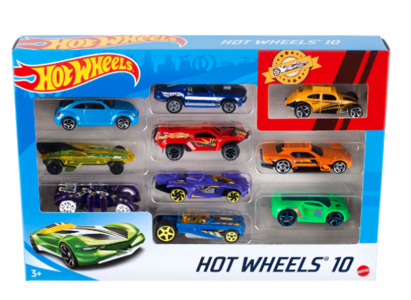 ΗΟΤ WHEELS ΑΥΤ/ΚΙΑ ΣΕΤ TΩΝ 10