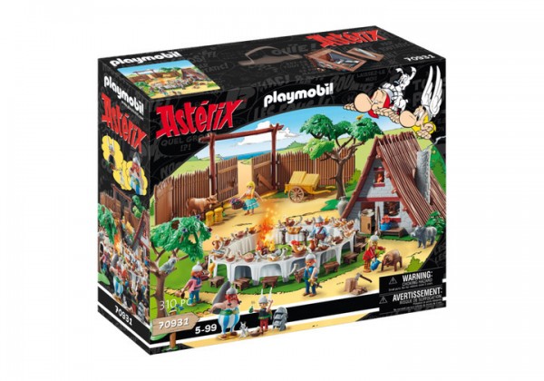 PLAYMOBIL-ASTERIX:ΓΙΟΡΤΗ ΣΤΟ ΓΑΛΑΤΙΚΟ ΧΩΡΙΟ