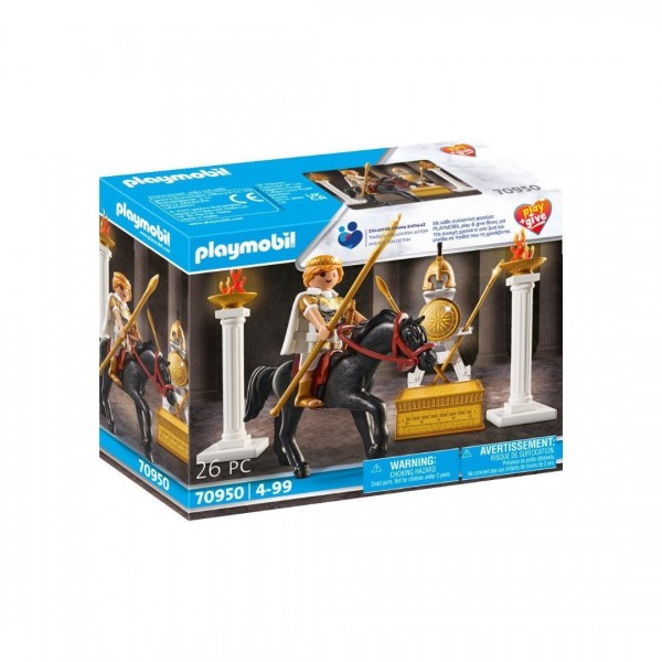PLAYMOBIL-PLAY & GIVE 22 ΜΕΓΑΣ ΑΛΕΞΑΝΔΡΟΣ 