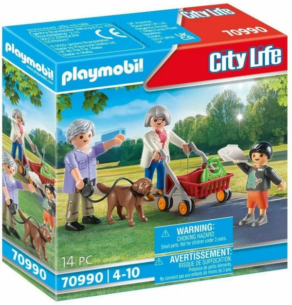 PLAYMOBIL- ΠΑΠΠΟΥΣ & ΓΙΑΓΙΑ ΜΕ ΕΓΓΟΝΑΚΙ 