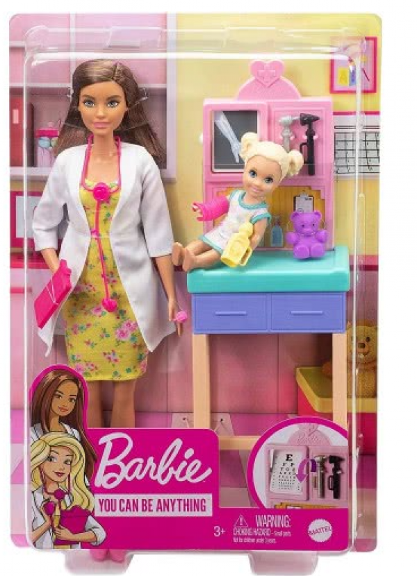 BARBIE ΣΕΤ ΕΠΑΓΓΕΛΜΑΤΑ ΜΕ ΠΑΙΔΑΚΙΑ &ΖΩΑΚΙΑ (6σχεδια)