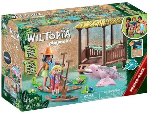 PLAYMOBIL-WILTOPIA-ΒΟΛΤΑ ΣΤΟ ΠΟΤΑΜΙ ΜΕ ΤΑ ΔΕΛΦΙΝΙΑ