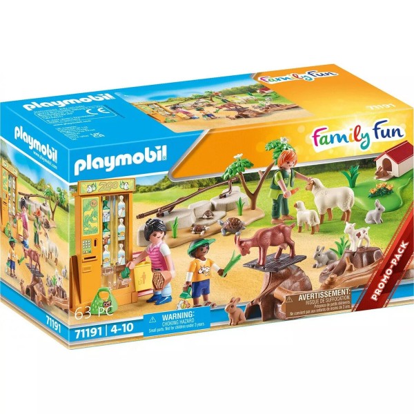 PLAYMOBIL-ΖΩΟΛΟΓΙΚΟΣ ΚΗΠΟΣ ΜΕ ΗΜΕΡΑ ΖΩΑΚΙΑ 