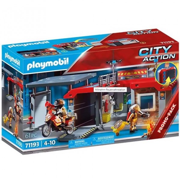 PLAYMΟBIL-ΠΥΡΟΣΒΕΣΤΙΚΟΣ ΣΤΑΘΜΟΣ   