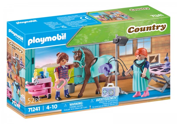 PLAYMOBIL- ΚΤΗΝΙΑΤΡΕΙΟ ΑΛΟΓΩΝ   
