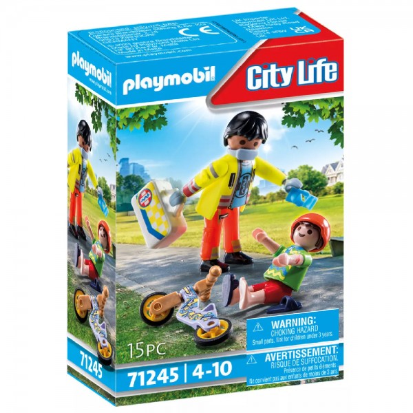 PLAYMOBIL- ΔΙΑΣΩΣΤΗΣ & ΠΑΙΔΑΚΙ
