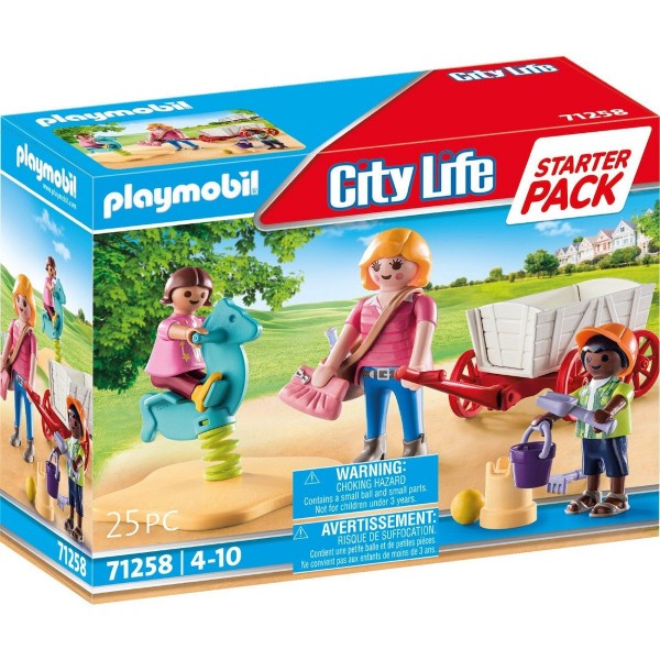 PLAYMOBIL-ST.PACK ΝΗΠΙΑΓΩΓΟΣ ΜΕ ΠΑΙΔΑΚΙΑ &ΚΑΡΟΤΣΑΚΙ