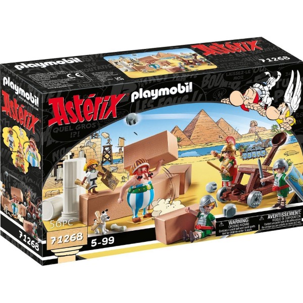 PLAYMOBIL-Asterix:Ο ΝΟΥΜΕΡΟΜΠΙΣ &Η ΚΑΤΑΣΚΕΥΗ ΤΟΥ ΠΑΛΑΤΙΟΥ