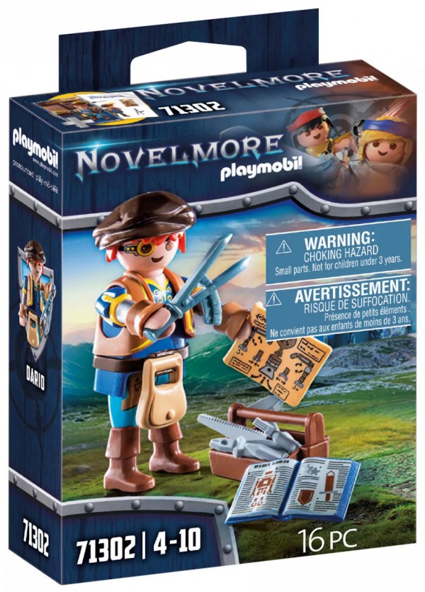 PLAYMOBIL-NOVELMORE-O DARIO ΜΕ ΤΑ ΕΡΓΑΛΕΙΑ ΤΟΥ 