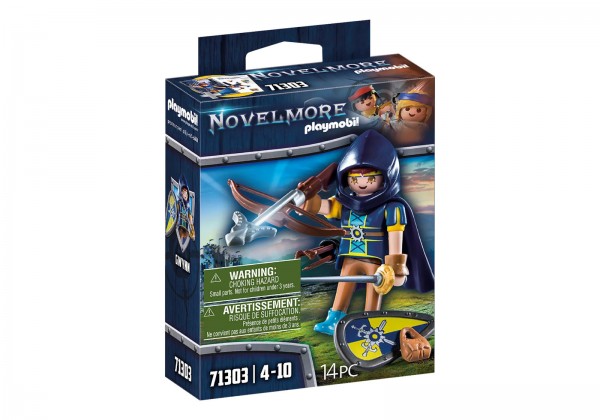 PLAYMOBIL-NOVELMORE-H GWYNN ΜΕ ΕΞΟΠΛΙΣΜΟ ΜΑΧΗΣ 