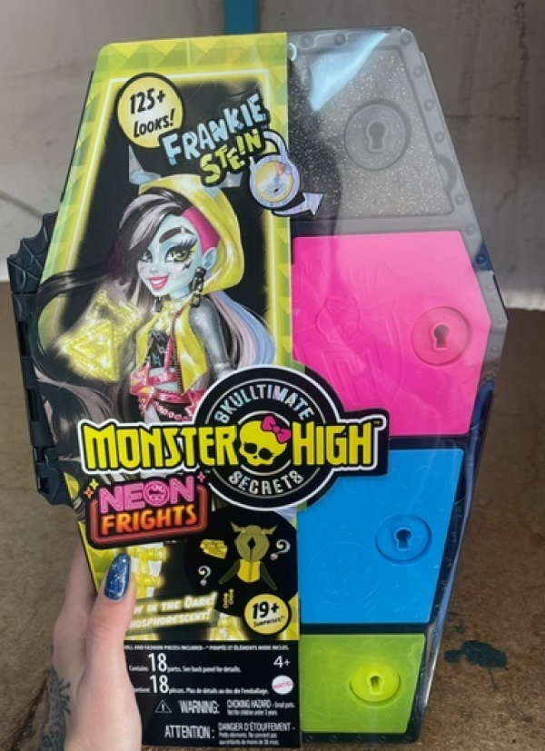 MONSTER HIGH NEON FRIGHTS-FRANKIE