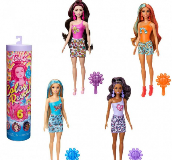 BARBIE COLOR REVEAL-ΟΥΡΑΝΙΟ ΤΟΞΟ(4σχ)