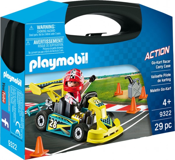 PLAYMOBIL- ΒΑΛΙΤΣΑΚΙ GO-KART 