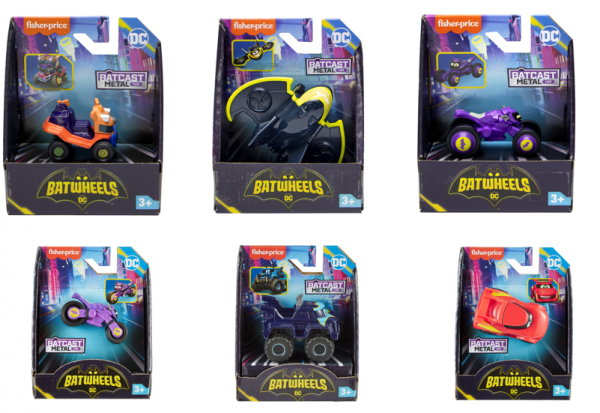 BATWHEELS OXHMATA (6 σχεδια)