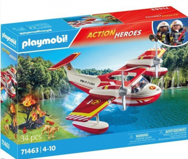 PLAYMOBIL-ΠΥΡΟΣΒΕΣΤΙΚΟ ΥΔΡΟΠΛΑΝΟ (MT)