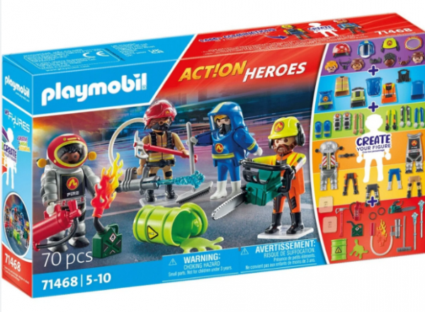 PLAYMOBIL-MY FIGURES: ΕΠΙΧΕΙΡΗΣΗ ΠΥΡΟΣΒΕΣΤΙΚΗΣ (MT)