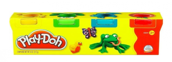 PLAY-DOH ΜΙΝΙ 4 ΒΑΖΑΚΙΑ (ΚΙΝΑ)