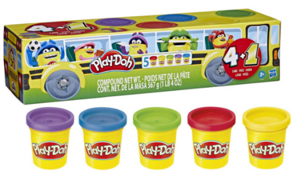 PLAY-DOH BACK TO SCHOOL 5 PACK (ΚΙΝΑ)