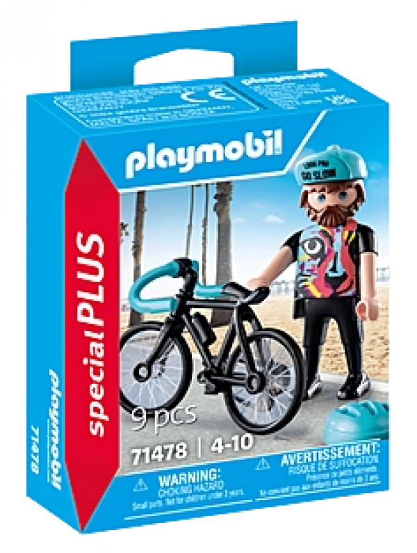 PLAYMOBIL-ΠΟΔΗΛΑΤΑ ΔΡΟΜΟΥ (ΤΝ)