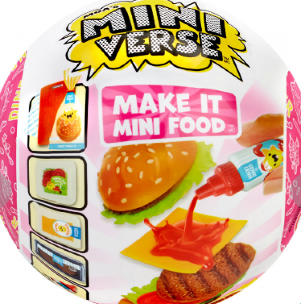 MINIVERSE FOOD - ΜΑΚΕ ΙΤ ΜΙΝΙ DINER ΣΕΙΡΑ 3Α ASST. (PDQ)