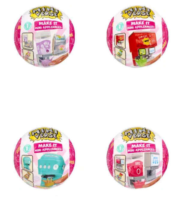MINIVERSE APPLIANCES - ΜΑΚΕ ΙΤ ΜΙΝΙ APPLIANCES ΣΕΙΡΑ 1 ASST. (SIDEKICK)