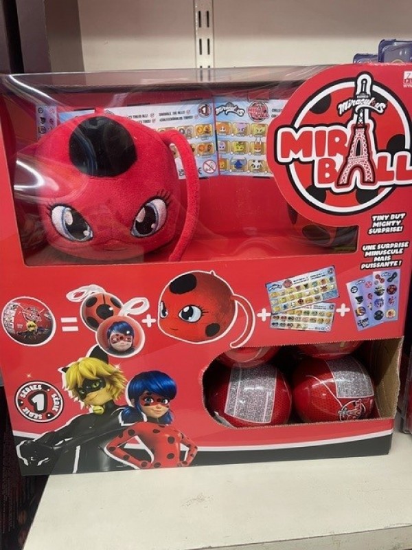 MIRACULOUS MIRABALL ΜΕ ΛΟΥΤΡΙΝΟ ΕΚΠΛΗΞΗ (ΚΙΝΑ)