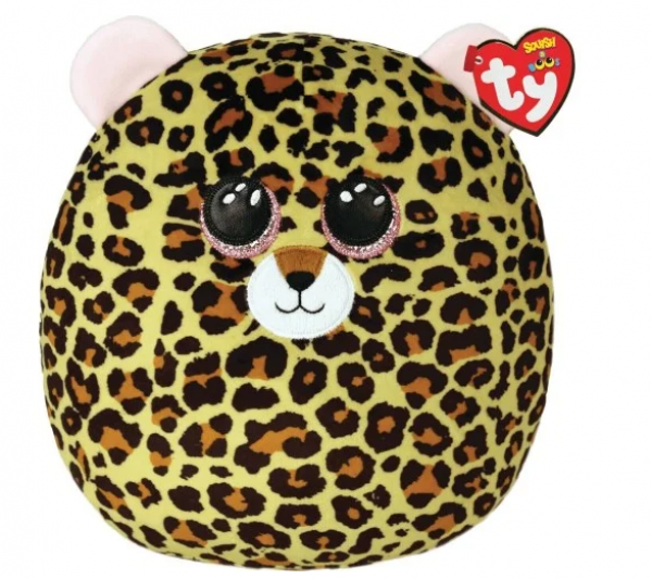 SQUISHY BEANIES ΛΕΟΠΑΡΔΑΛΗ 30εκ. Χ 56εκ. (ΚΙΝΑ)