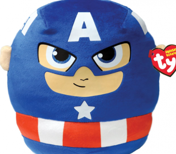 SQUISHY BEANIES CAPTAIN AMERICA 25εκ. Χ 56εκ. (ΚΙΝΑ)
