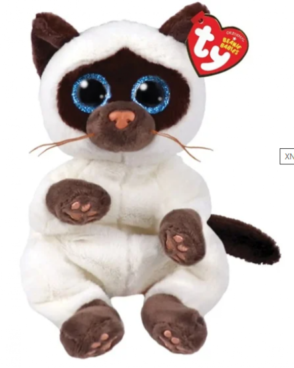 ΧΝΟΥΔΩΤΟ BEANIE BELLIES ΓΑΤΑ ΣΙΑΜ 15εκ. (ΚΙΝΑ)