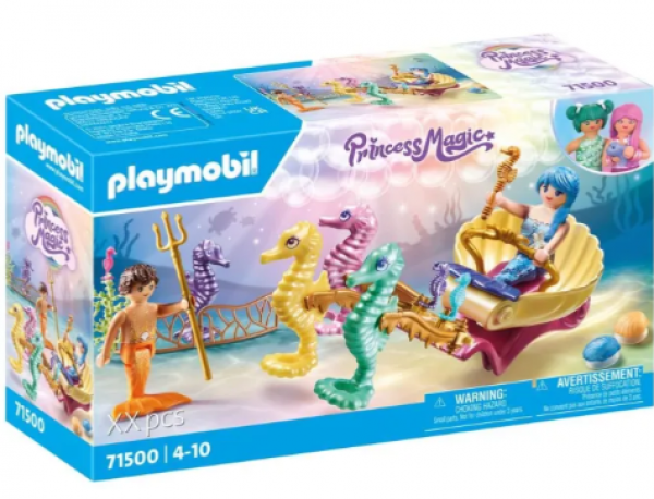 PLAYMOBIL-ΓΟΡΓΟΝΟΑΜΑΞΑ ΜΕ ΙΠΠΟΚΑΜΠΟΥΣ (ΜΤ)