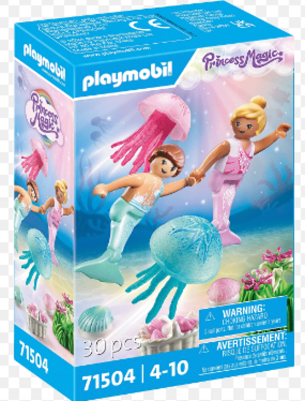 PLAYMOBIL-ΜΙΚΡΑ ΓΟΡΓΟΝΑΚΙΑ ΜΕ ΜΕΔΟΥΣΕΣ (ΜΤ)