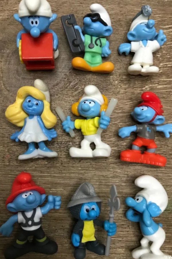 SMURFS ΦΙΓΟΥΡΑ ΣΕ ΦΑΚΕΛΑΚΙ (ΚΙΝΑ)