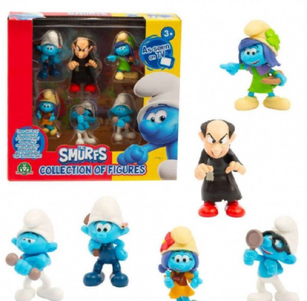 SMURFS ΣΕΤ ΦΙΓΟΥΡΩΝ (ΚΙΝΑ)