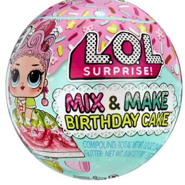 L.O.L. SURPRISE MIX & MAKE BIRTHDAY CAKE ™ ΚΟΥΚΛΑ ASST. (PDQ)