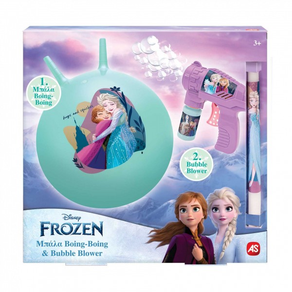 ΛΑΜΠ.BOING & BUBBLE GUN FROZEN (KINA)