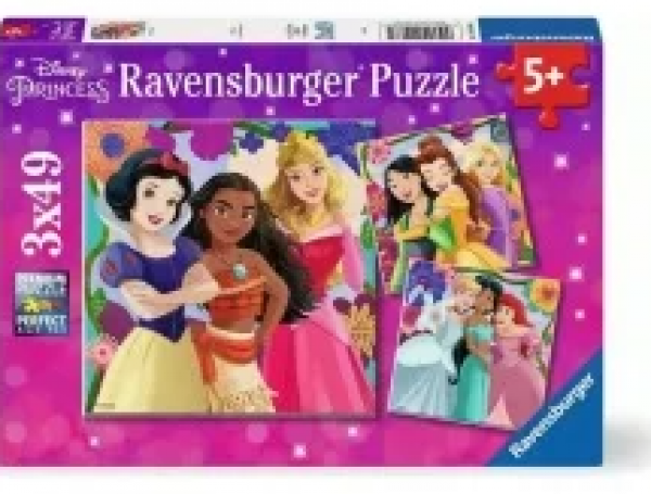 ΠΑΖΛ 3x49 ΤΕΜ. DISNEY PRINCESS (ΤΣΕΧΙΑ)