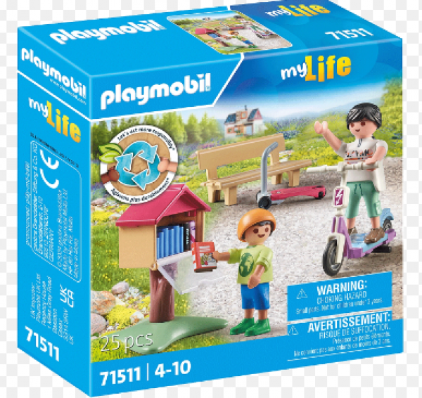 PLAYMOBIL-ΥΠΑΙΘΡΙΑ ΑΝΤΑΛΛΑΚΤΙΚΗ ΒΙΒΛΙΟΘΗΚΗ (ΜΤ)