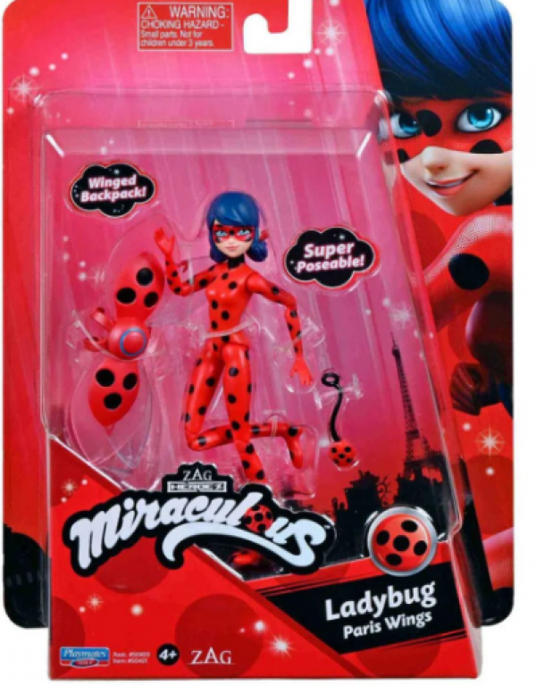 MIRACULOUS ΒΑΣΙΚΗ ΦΙΓΟΥΡΑ ΜΕ ΑΞΕΣΟΥΑΡ-6σχ.(ΚΙΝΑ)