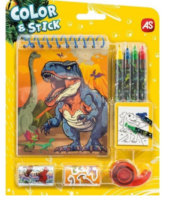 ΣΕΤ ΖΩΓΡΑΦΙΚΗΣ POCKET DINOSAURS ASSORT OF 4 (ΚΙΝΑ)