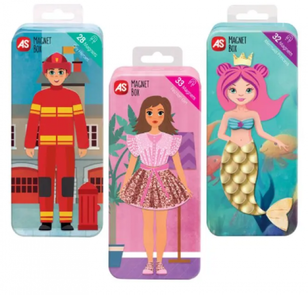 MAGNET BOX TINS ASSORT OF 3 (ΚΙΝΑ)