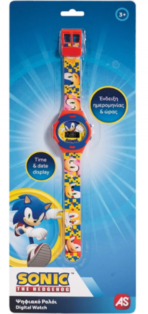 ΨΗΦΙΑΚΟ ΡΟΛΟΙ SONIC 2 ΣΧΕΔΙΑ (ΚΙΝΑ)