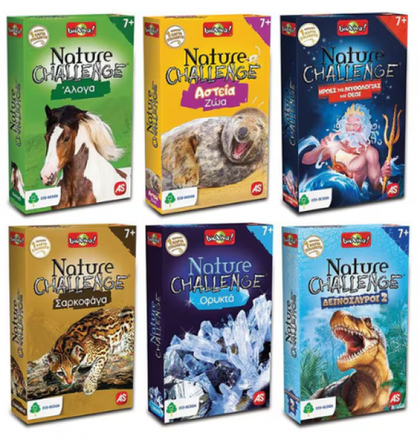 ΠΑΙΧΝΙΔΙΑ ΜΕ ΚΑΡΤΕΣ : NATURE CHALLENGE BEST 2 ASSRT 6 DESIGNS (ΡΟΥΜΑΝΙΑ)