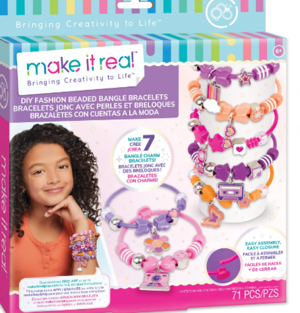 DIY FSHION BEADED BANGLE BRACELETS