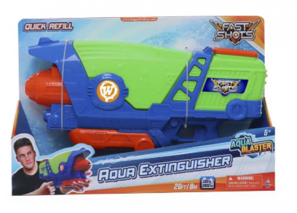 FAST SHOTS WATER BLASTER AQUA EXTINGUISHER UP TO 10M WITH TANK 3200ML (KINA)