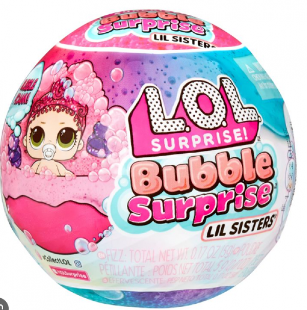 L.O.L. SURPRISE BUBBLE SURPRISE ΚΟΥΚΛΑ ΑΔΕΡΦΟΥΛΑ ASST.