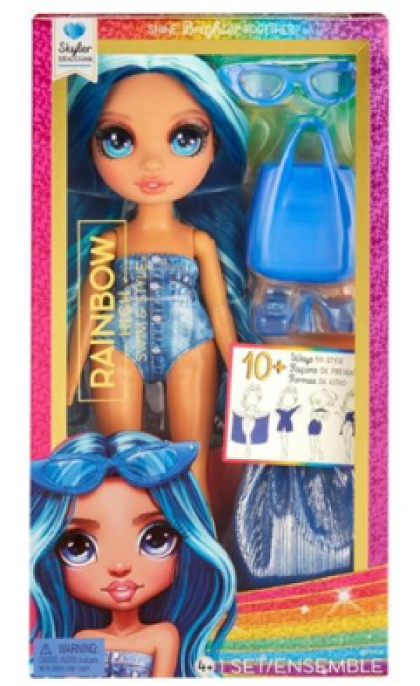 RAINBOW HIGH ΚΟΥΚΛΑ - SWIM & STYLE ΚΟΥΚΛΑ ASST.