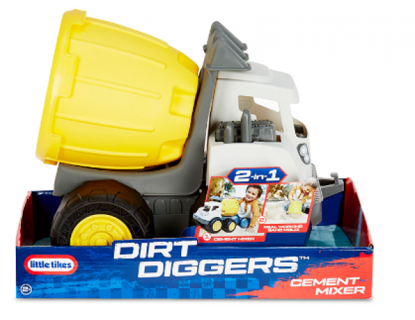 LITTLE TIKES DIRT DIGGERS™ ΟΧΗΜΑΤΑ 2 σε 1 CEMENT MIXER