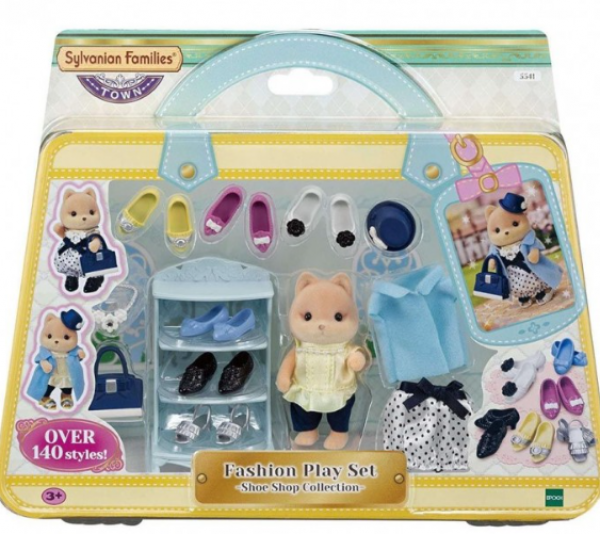 SYLVANIAN FAMILIES FASHION PLAY SET SHOE SHOP COLLECTION