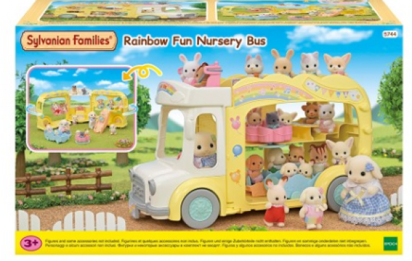RAINBOW FUN NURSERY BUS